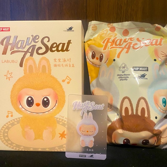 COPY - Pop Mart Labubu The Monsters Have a Seat ZIZI Vinyl Plush - Picture 2 of 6